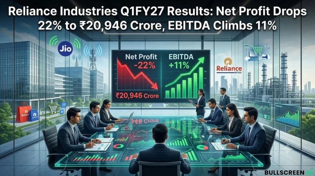 Reliance Industries business segments including Jio retail energy and renewable growth strategy