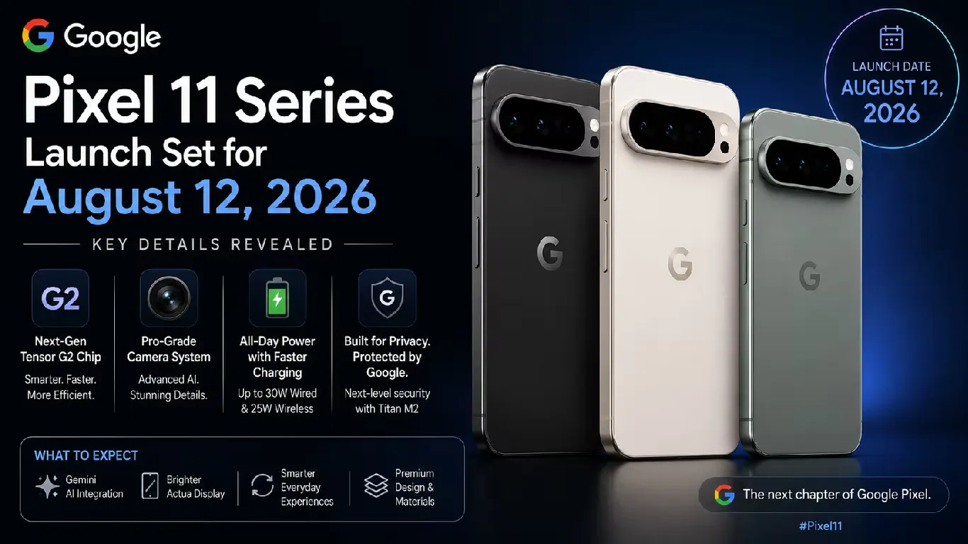 Google Pixel 11 Series: Expected Features, Specs & Price