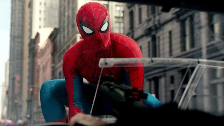 Spider-Man Brand New Day opening weekend crowd celebrating the biggest North American box office opening with $360 million.