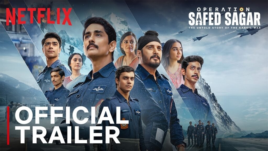 Operation Safed Sagar Netflix release date and new Hindi military web series arriving in August 2026.
